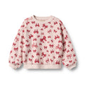 Wheat | Lia Sweatshirt mit Schleifenprint – Almond Peach