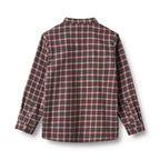 Wheat | Willum Flanellhemd – Blue Holiday Check