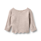 Wheat | Wickel-Strickjacke Cleo mit Spitze