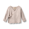 Wheat | Wickel-Strickjacke Cleo mit Spitze