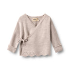 Wheat | Wickel-Strickjacke Cleo mit Spitze