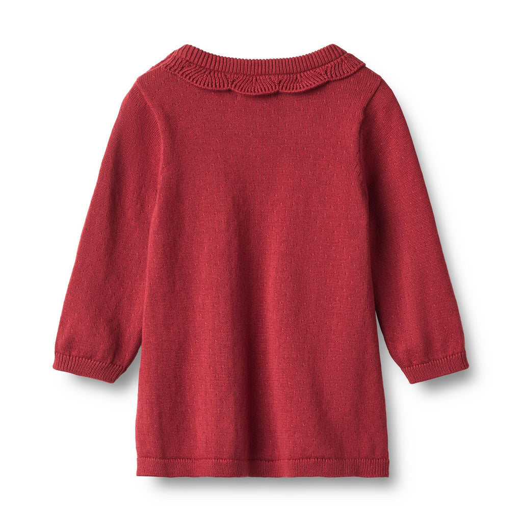 Wheat | Nannie Strickkleid – Red Cherry