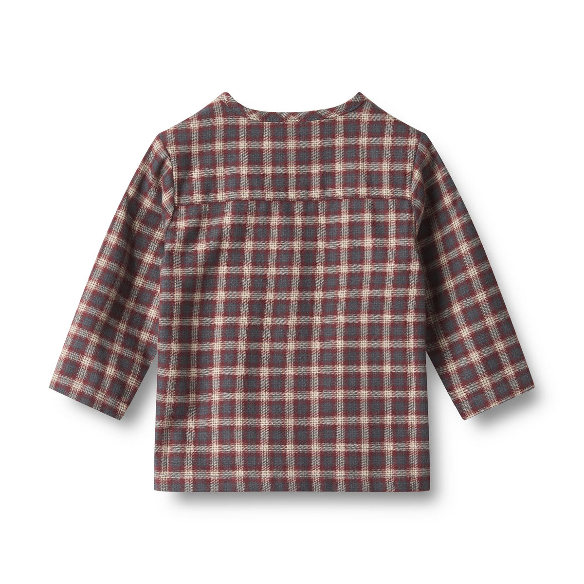 Wheat | Shelby Flanellhemd – Blue Holiday Check