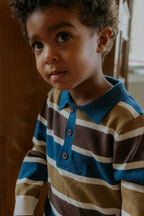 fliink | Benny Strick-Polo | Insignia Multi Stripe