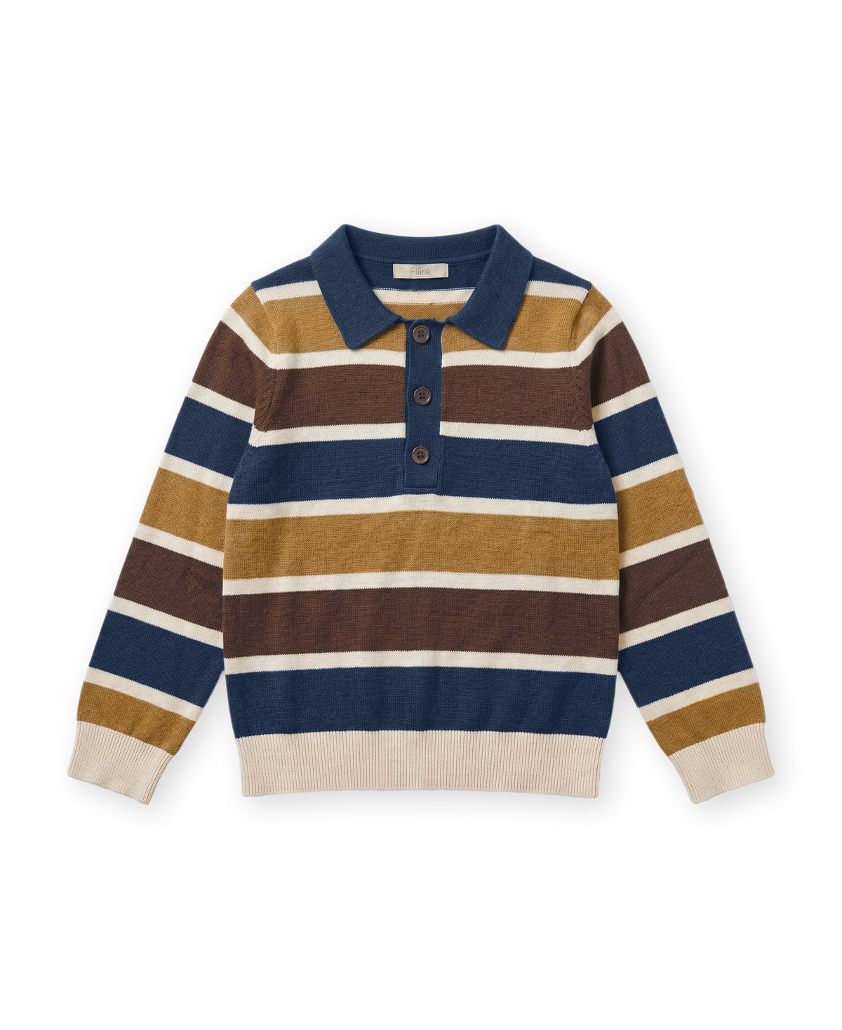 fliink | Benny Strick-Polo | Insignia Multi Stripe