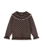 Fliink | Strickbluse Fame Kontrast