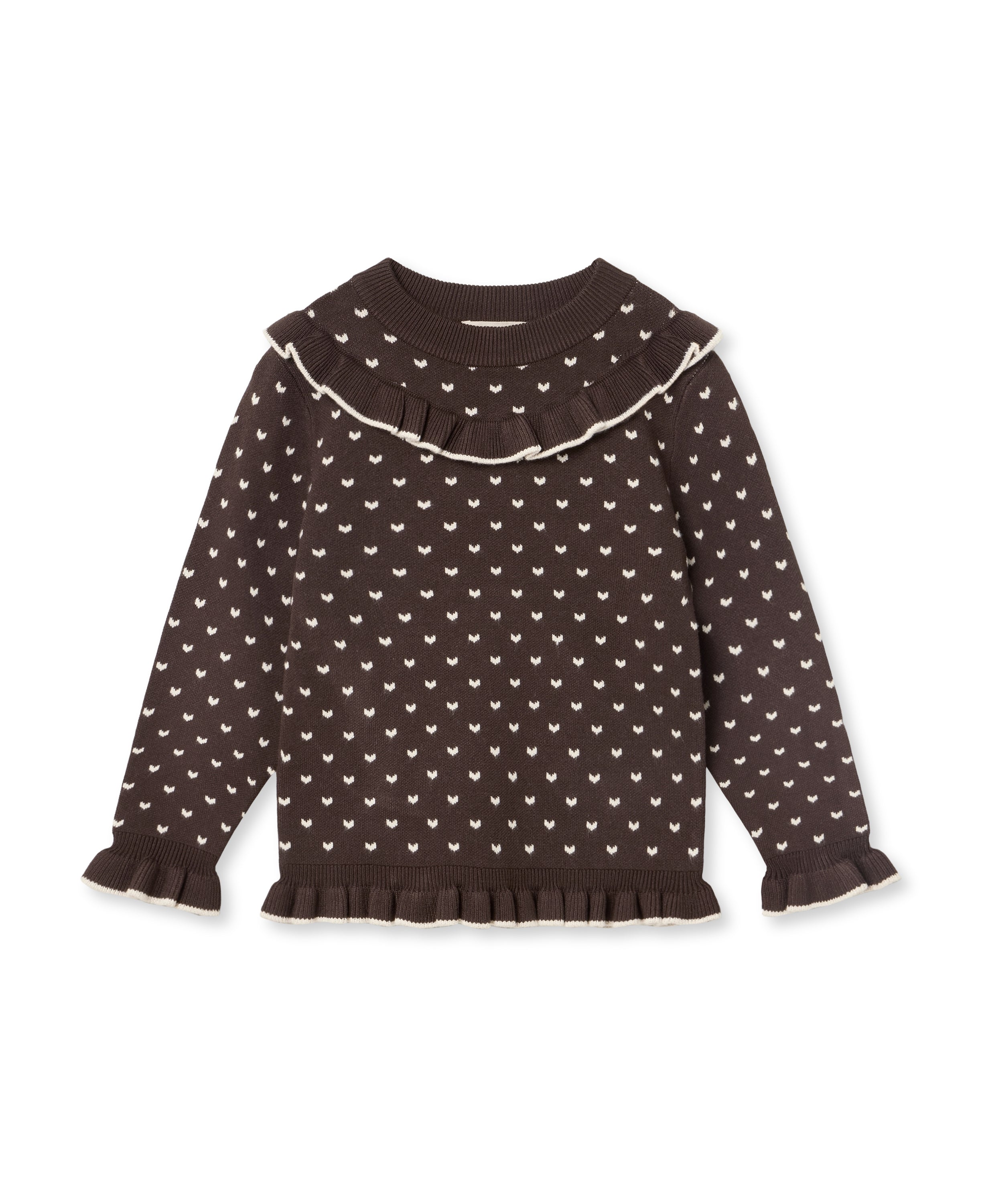 Fliink | Strickbluse Fame Kontrast
