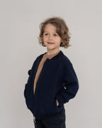 HALFEN | Bomberjacke aus Wollwalk