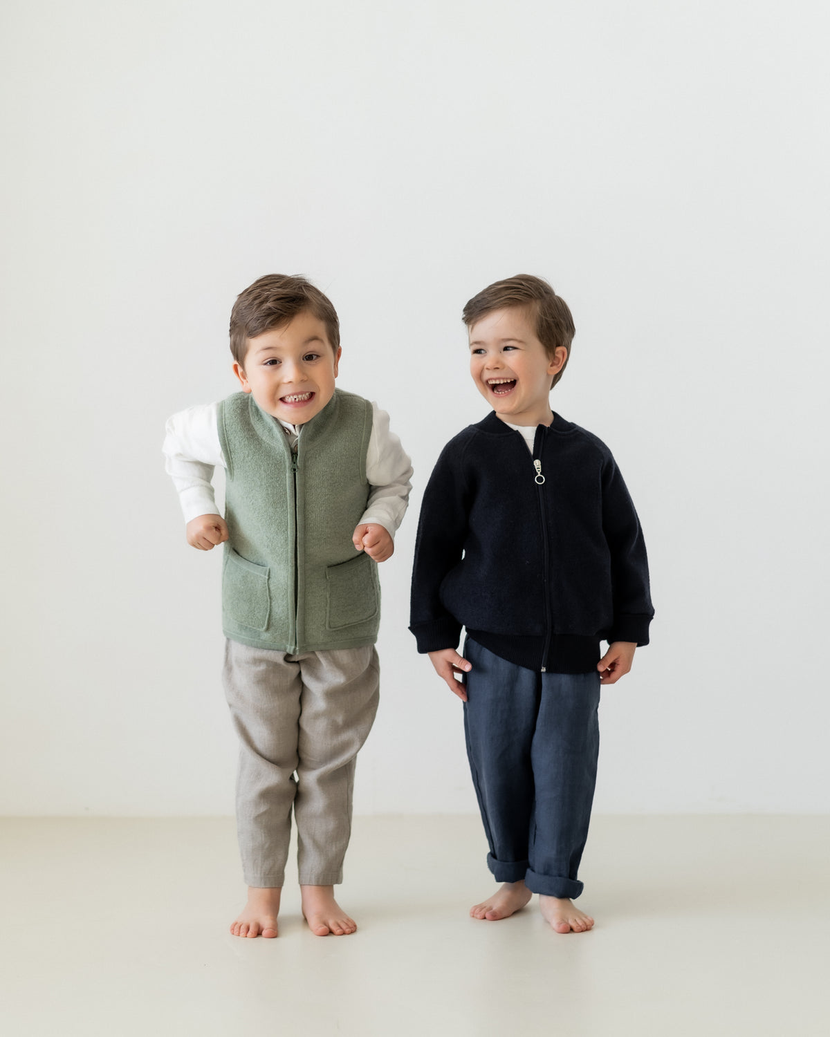 HALFEN | Bomberjacke aus Wollwalk