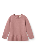 Copenhagen Colors | Merino Strickbluse mit Rüschen