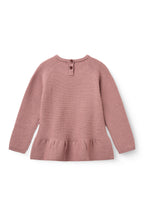 Copenhagen Colors | Merino Strickbluse mit Rüschen