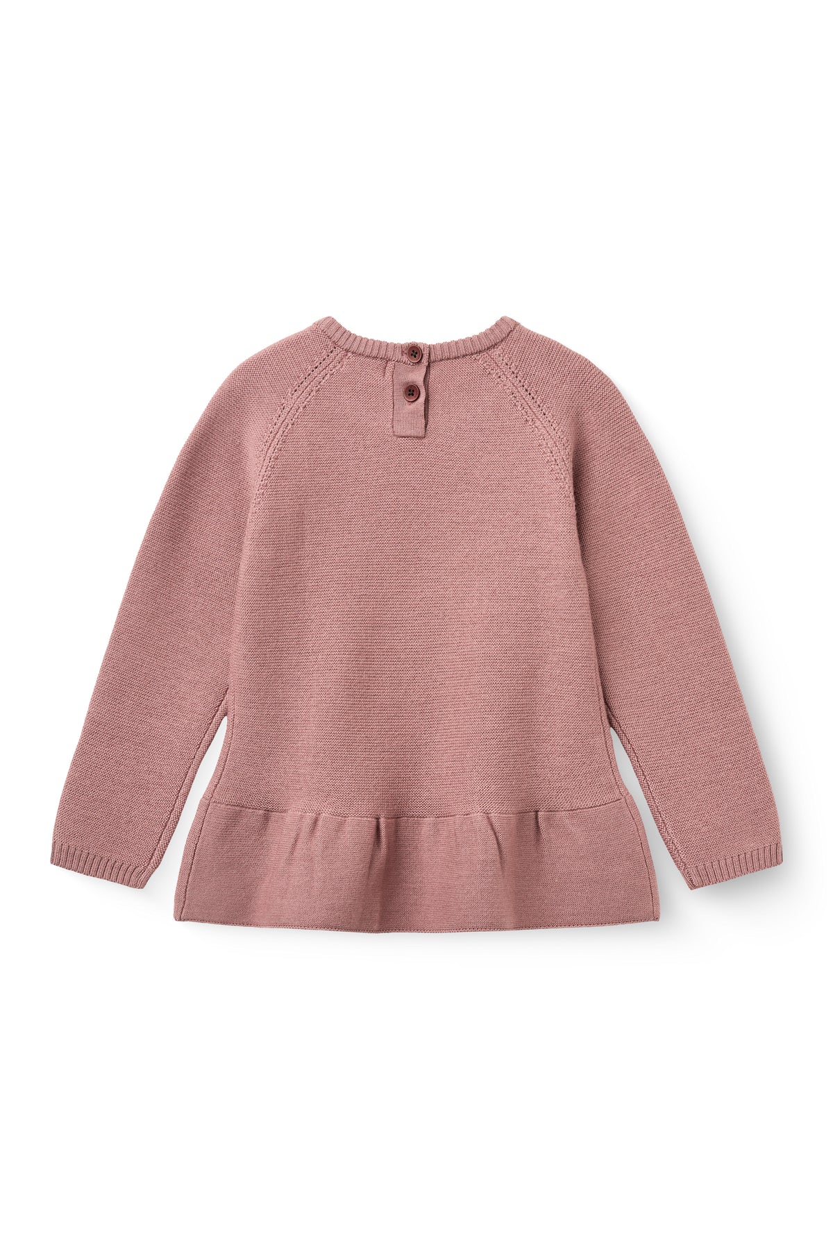 Copenhagen Colors | Merino Strickbluse mit Rüschen