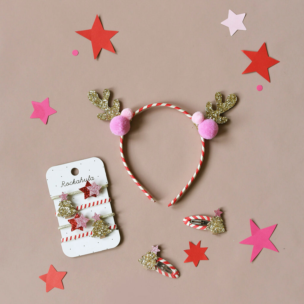 Rockahula | Haarclips Stripy Christmas Tree
