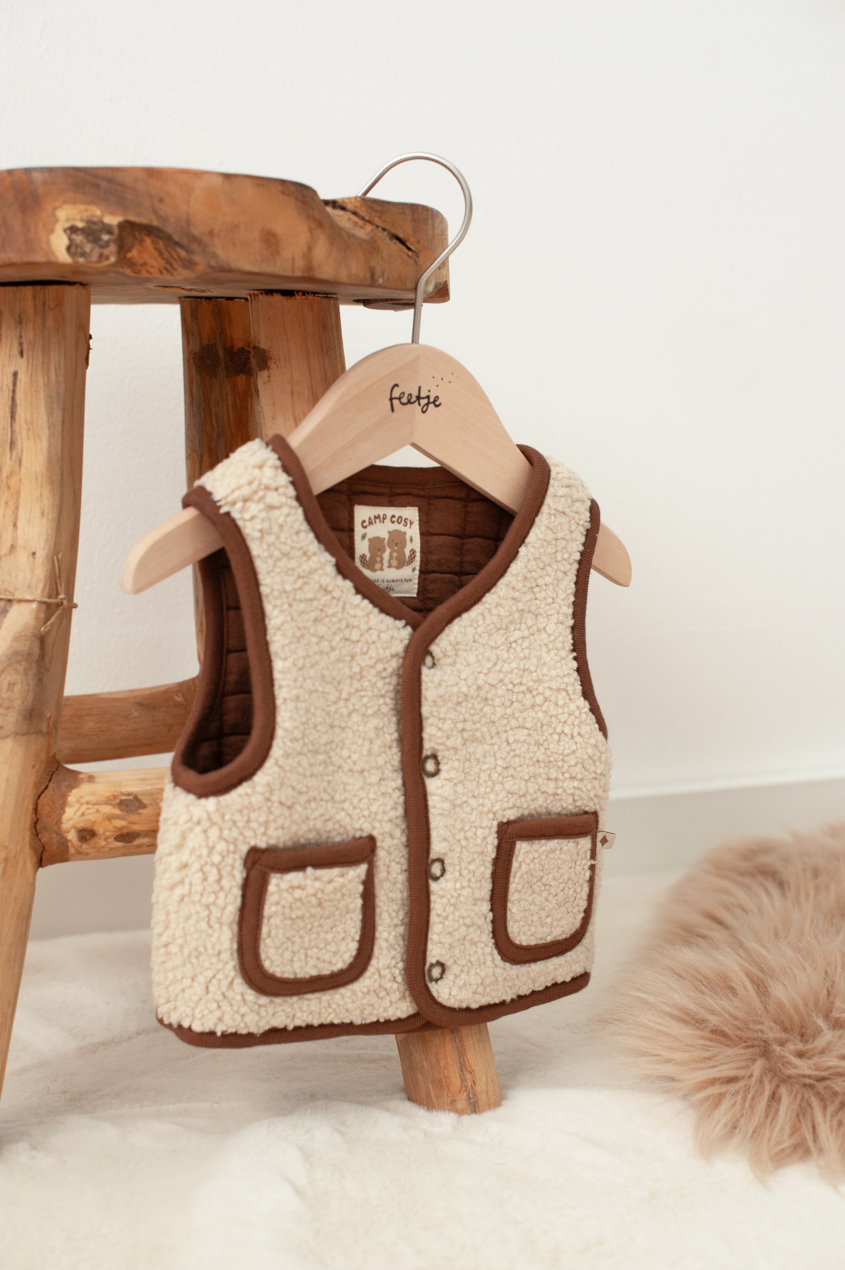Feetje | Teddy-Wendeweste | Tiny Timber Tales