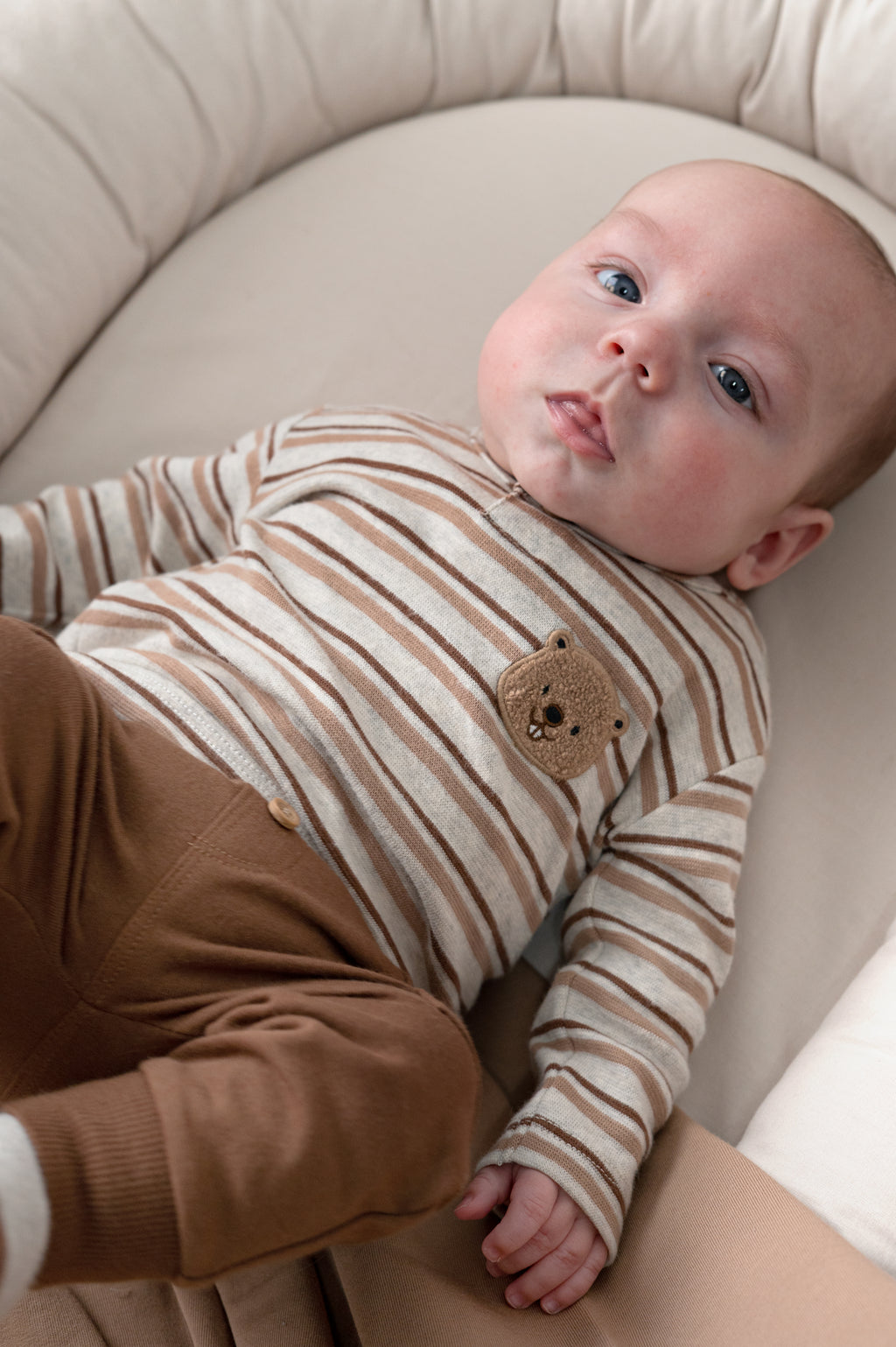 Feetje | Geripptes Ringel-Longsleeve - Tiny Timber Tales