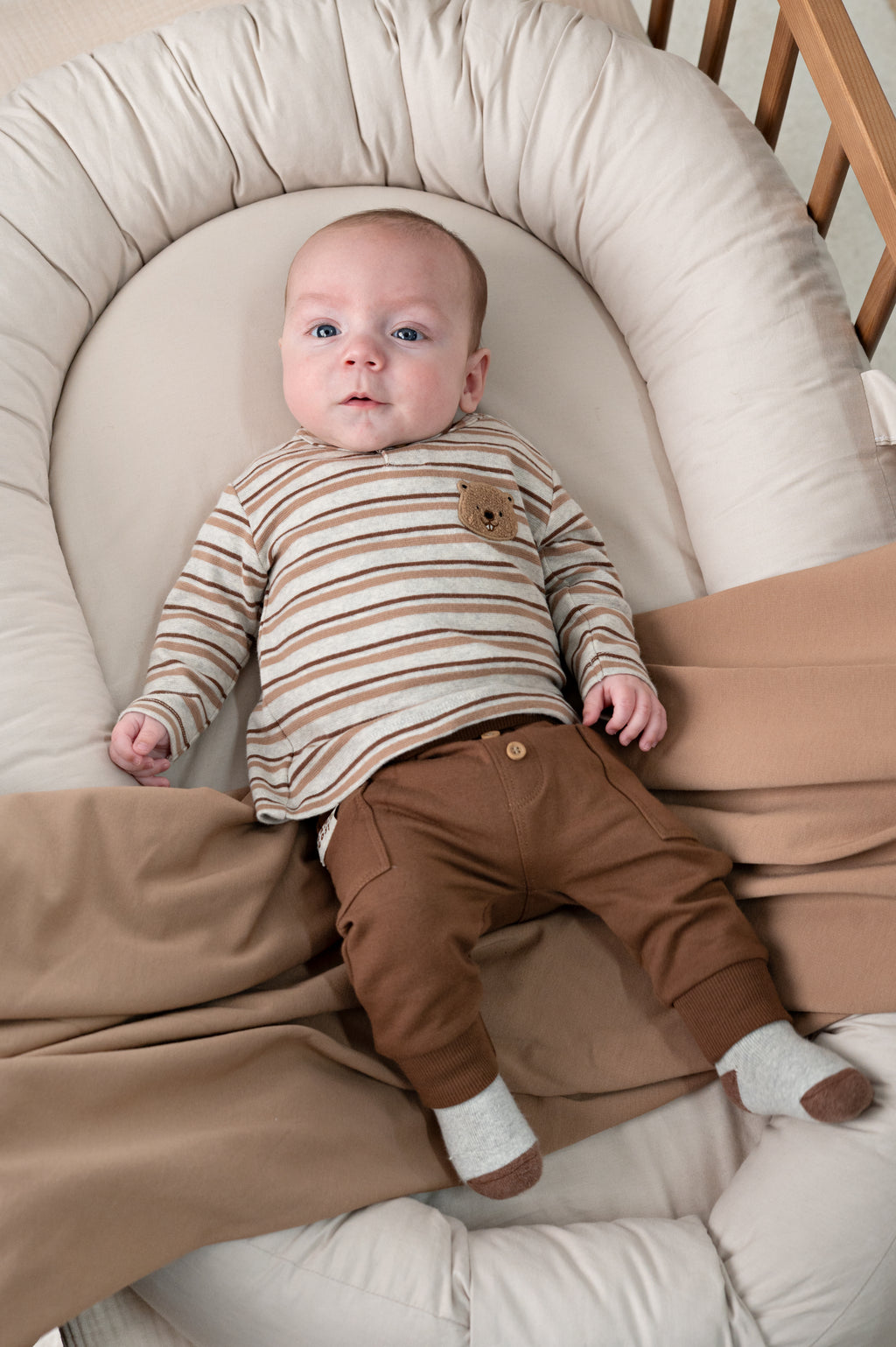 Feetje | Geripptes Ringel-Longsleeve - Tiny Timber Tales