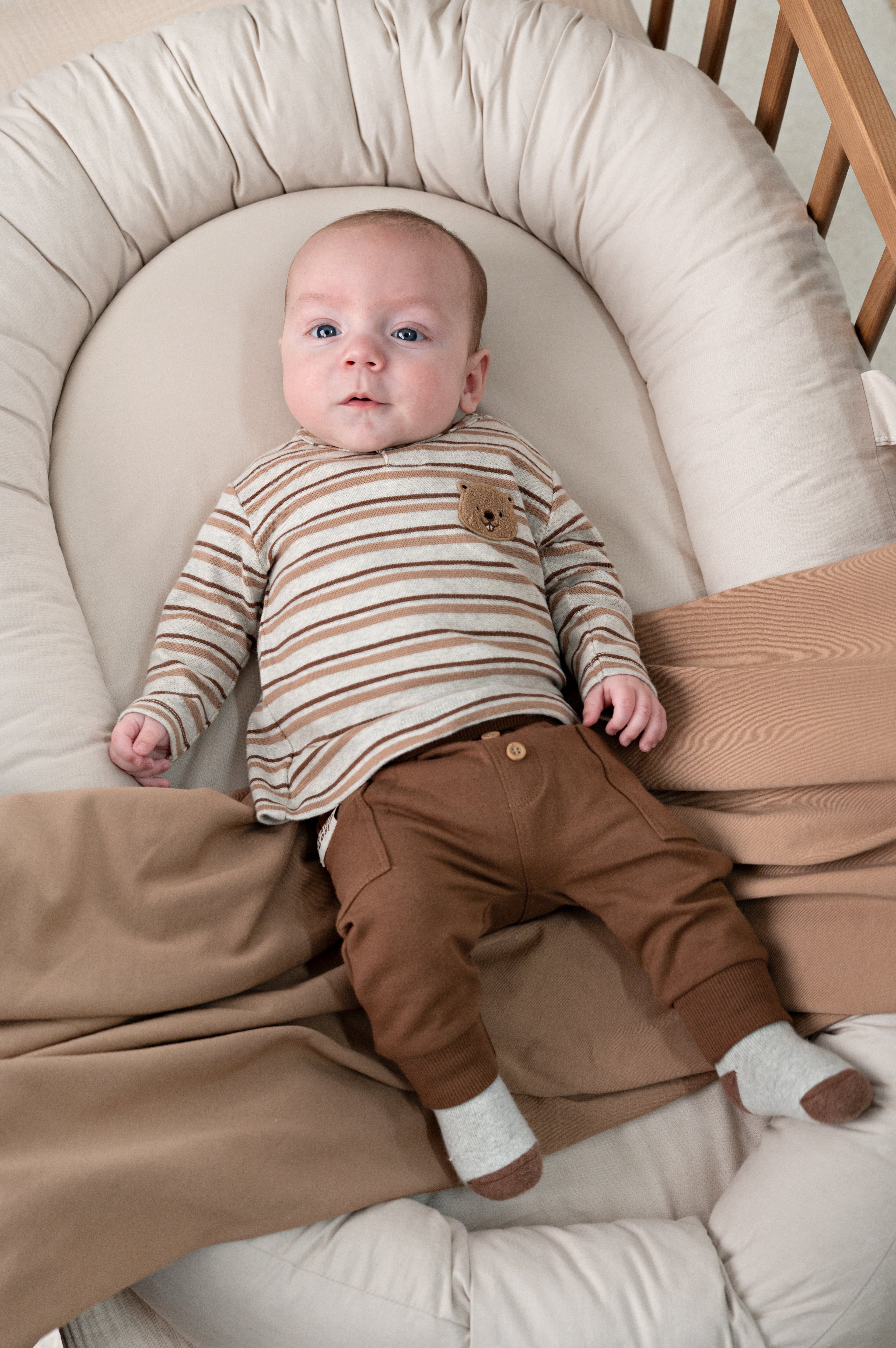 Feetje | Geripptes Ringel-Longsleeve - Tiny Timber Tales