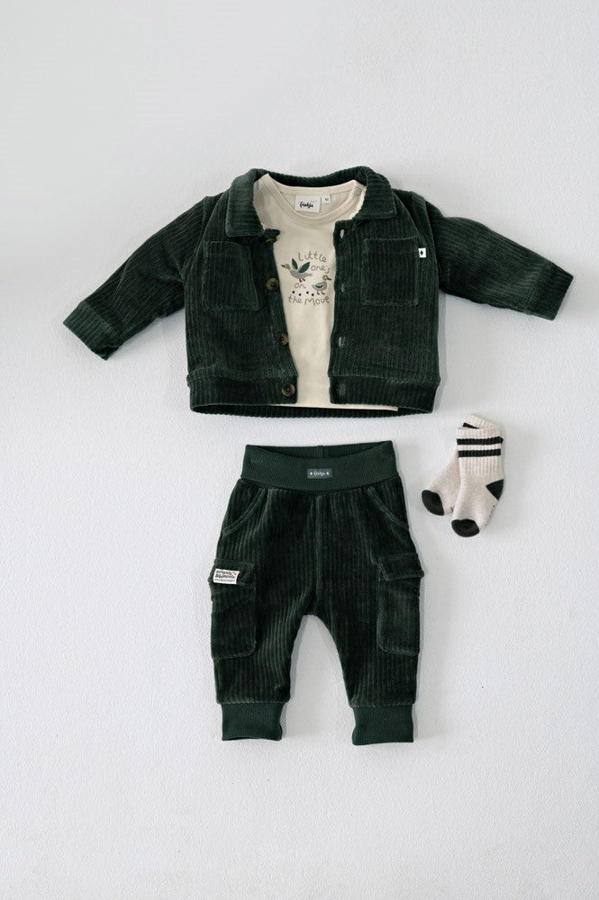 Feetje | gerippte Samtjacke - Wiggle and Waddle