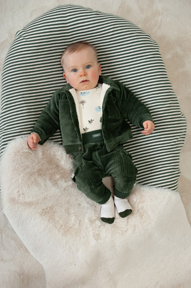 Feetje | gerippte Samthose - Wiggle and Waddle