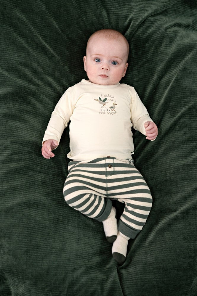Feetje | Ringel-Sweathose - Wiggle and Waddle
