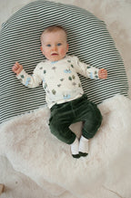 Feetje | gerippte Samthose - Wiggle and Waddle