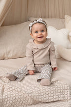 Feetje | Longsleeve Ripp | Taupe Melange