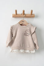 Feetje | Sweater | Taupe Melange