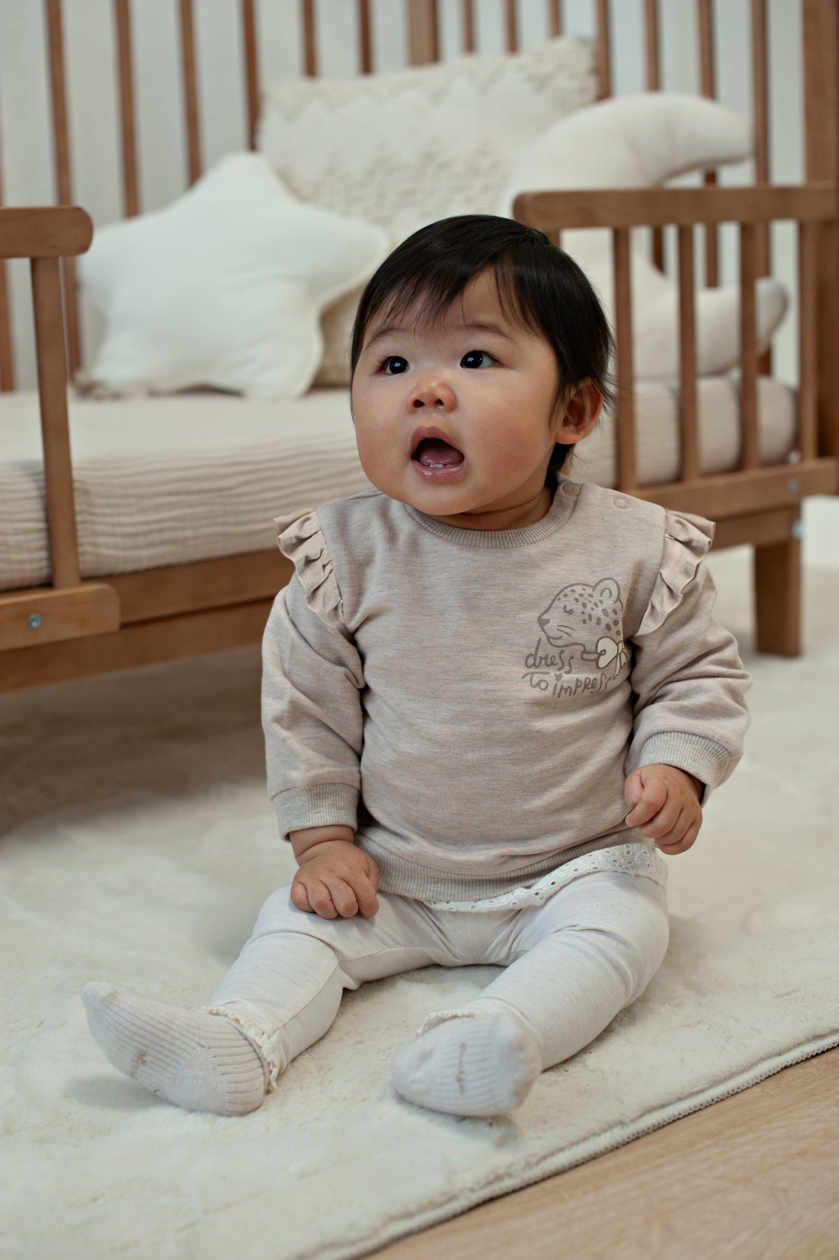 Feetje | Sweater | Taupe Melange