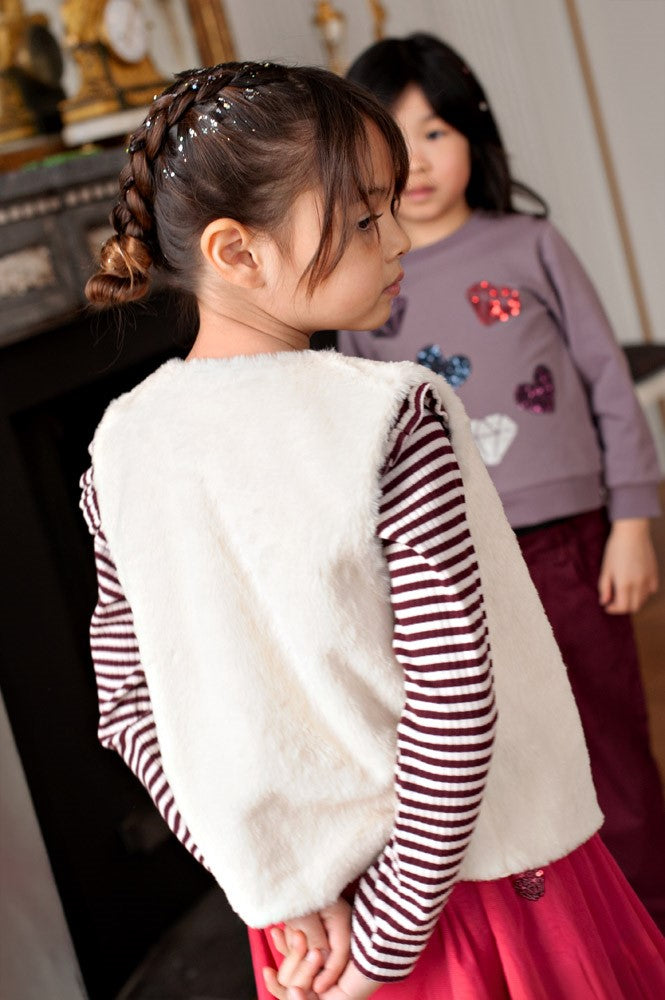 Jubel |geripptes Ringel-Langarmshirt - Daily Princess