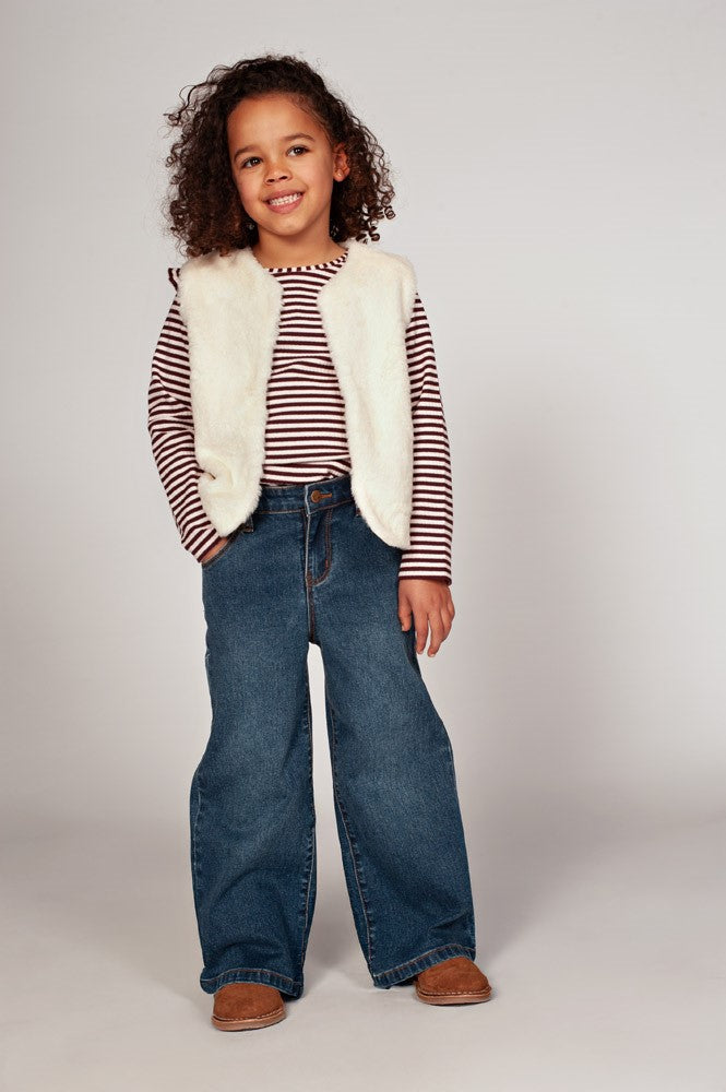 Jubel |geripptes Ringel-Langarmshirt - Daily Princess