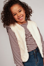 Jubel |geripptes Ringel-Langarmshirt - Daily Princess