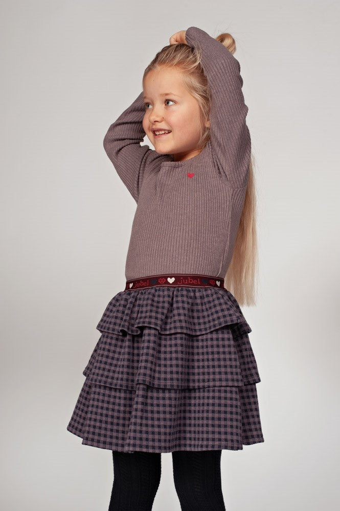 Jubel | geripptes Langarmshirt - Daily Princess