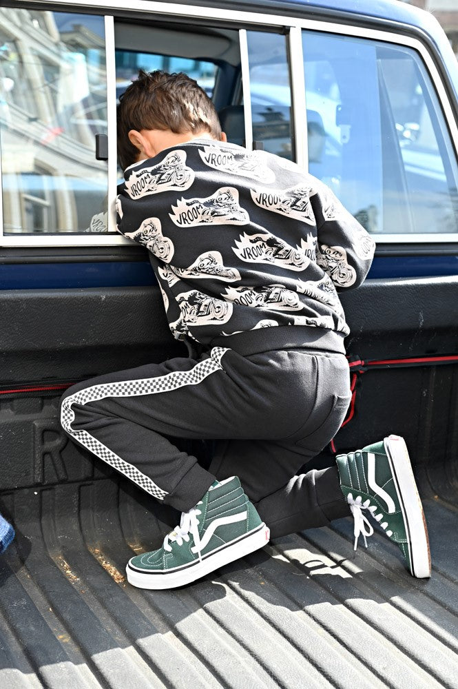 Sturdy | Sweater mit Allover-Print - Fix it