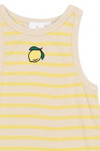 THE NEW | Kleid - Streifen & Zitrone