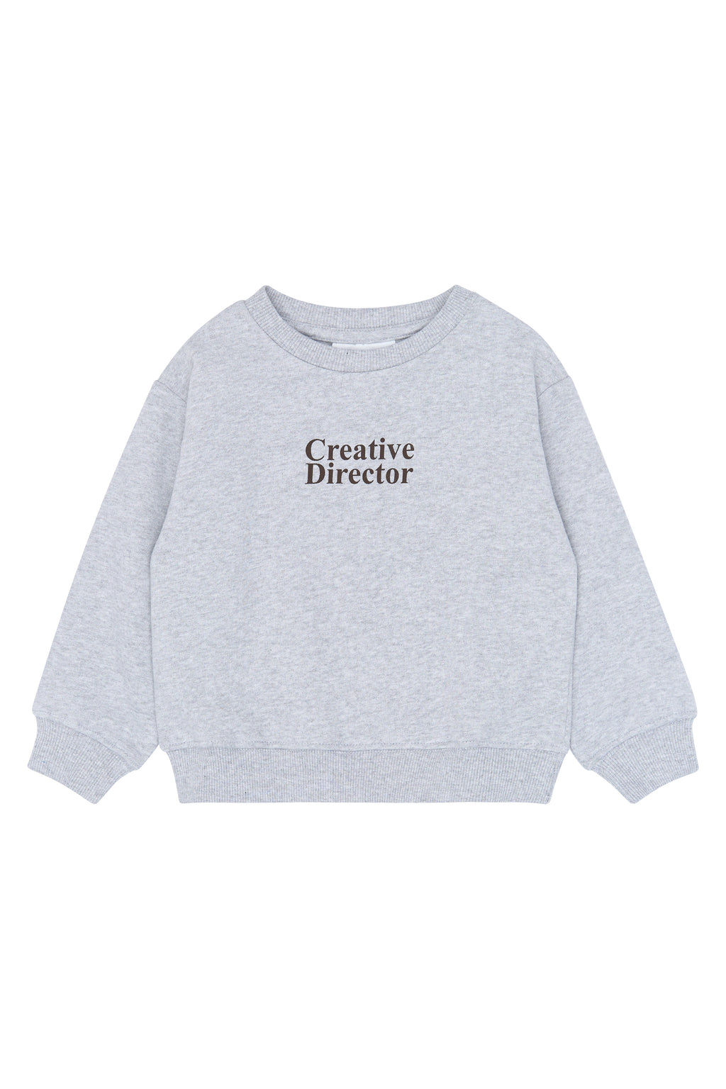 THE NEW SIBLINGS |  Oversized Sweatshirt – Light Grey Melange