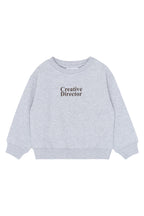 THE NEW SIBLINGS |  Oversized Sweatshirt – Light Grey Melange