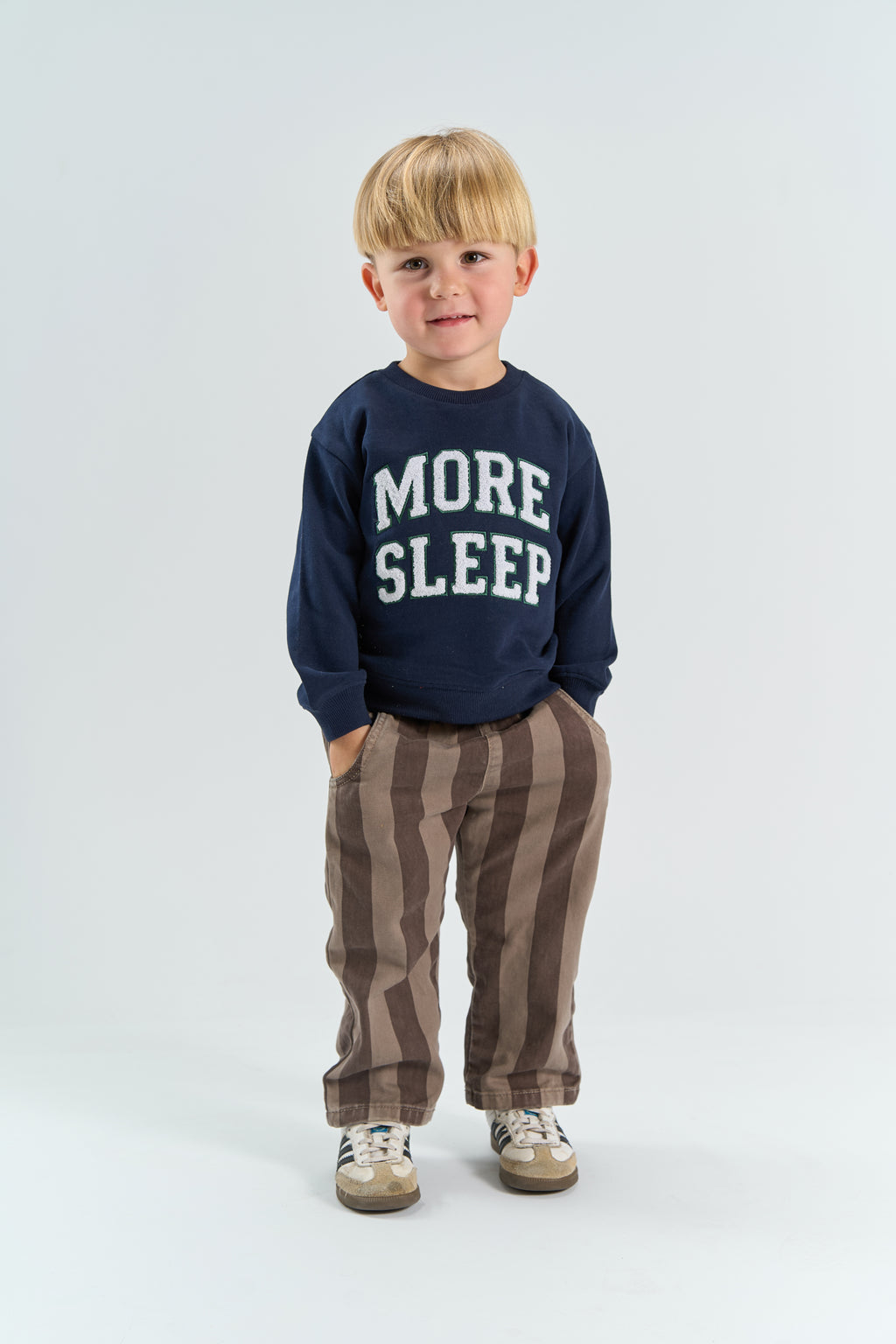 THE NEW SIBLINGS |  Oversized Sweatshirt – Navy Blazer