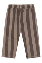 THE NEW SIBLINGS |  Baggy Pants – Taupe Gray Striped