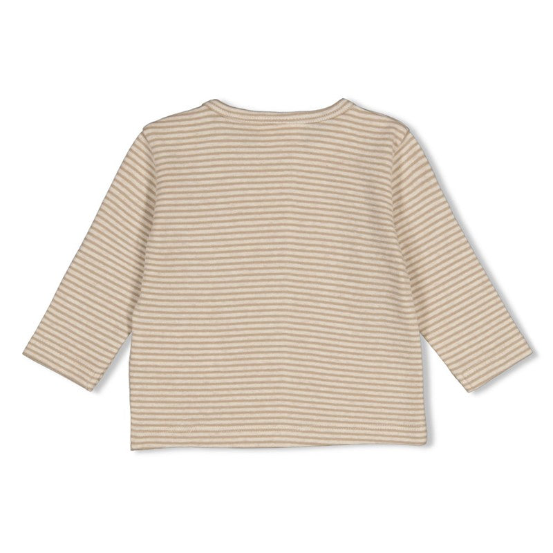 Feetje | Geripptes Ringel-Longsleeve - Over the Moon for You