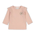 Feetje | Geripptes Longsleeve – Fall in Love