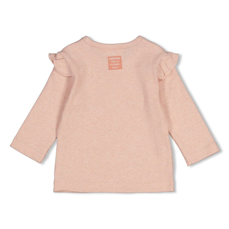 Feetje | Geripptes Longsleeve – Fall in Love