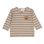 Feetje | Geripptes Ringel-Longsleeve - Tiny Timber Tales