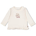 Feetje | Longsleeve mit Rüschen | Offwhite