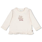 Feetje | Longsleeve mit Rüschen | Offwhite