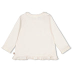 Feetje | Longsleeve mit Rüschen | Offwhite