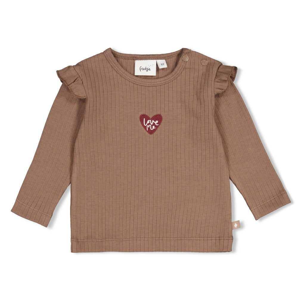 Feetje - geripptes Langarmshirt - My Little Love