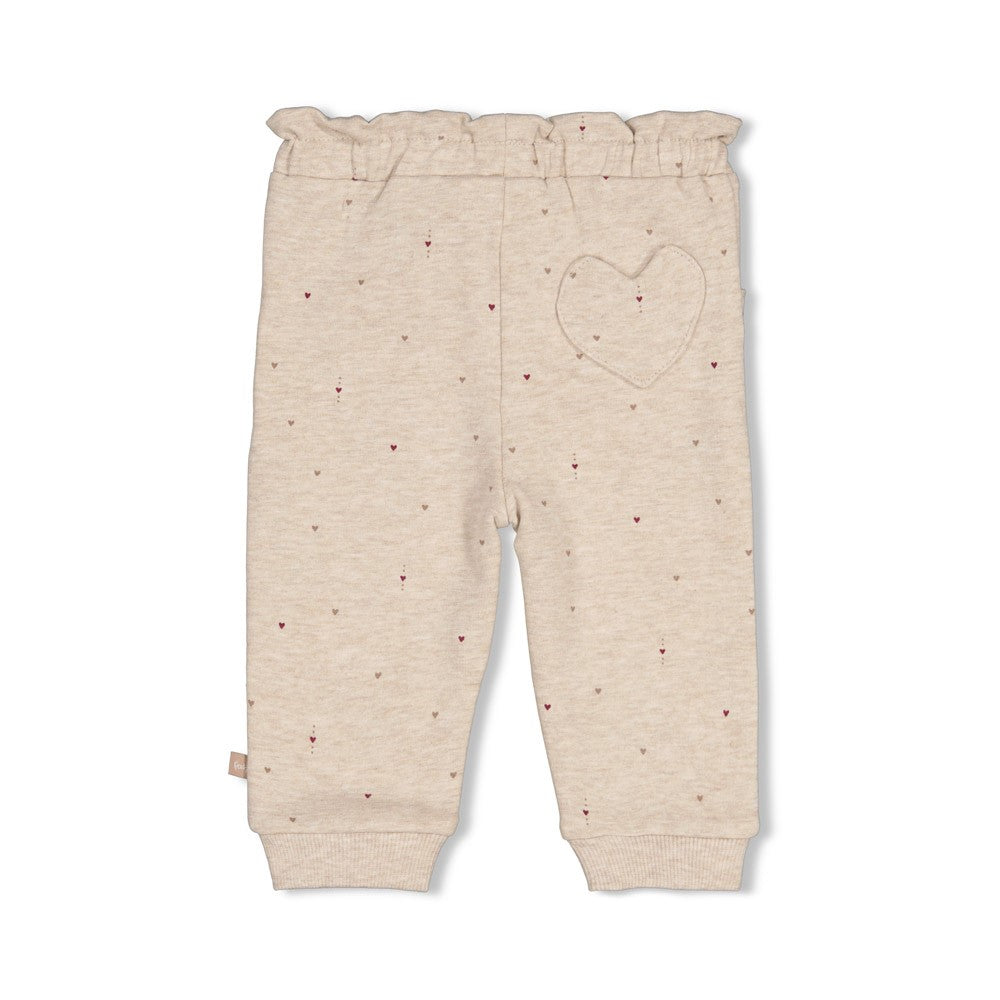 Feetje | Hose AOP | Taupe Melange