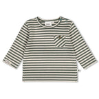 Feetje | geripptes Ringel-Langarmshirt - Wiggle and Waddle