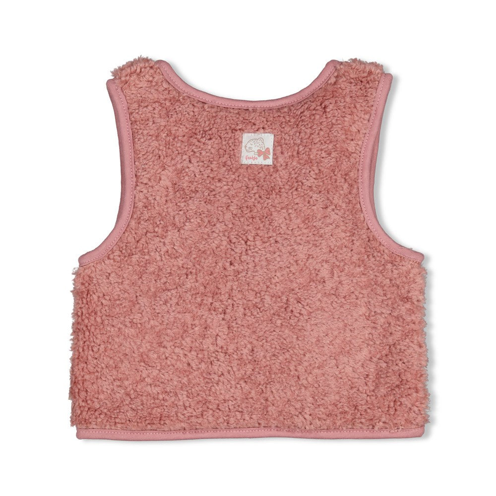 Feetje | Teddyweste | Mauve
