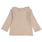 Feetje | Longsleeve Ripp | Taupe Melange